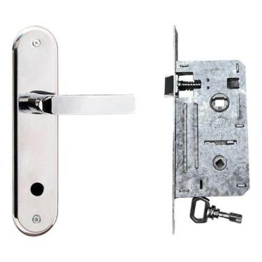 Imagem de Fechadura WC Italy Cromada - Silvana 1320/10ZC