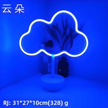 Imagem de Luminária LED Neon Flamingo Alimentada Por USB, Lâmpada Noturna Para F