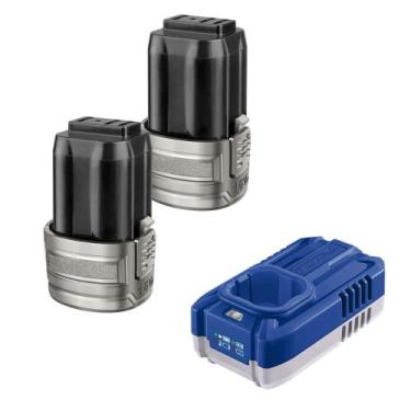 Imagem de Kit 2 Baterias 16v 2,0ah + Carregador 1,3a Tramontina By Total