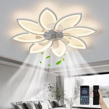 Imagem de Soquete De Luz Ventilador De Teto Com Luzes LED e Controle Remoto Regu