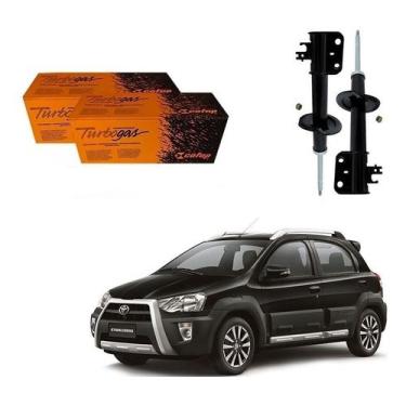 Imagem de Par Amortecedor Dianteiro Etios Cross 1.5 2014 A 2019 - Cofap