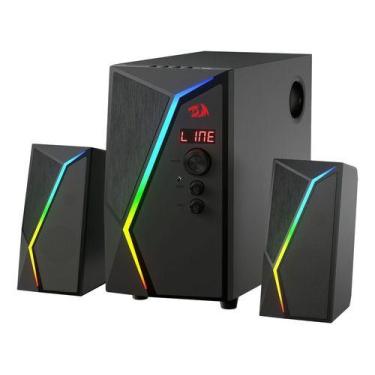Imagem de Caixa de Som Gamer Redragon Anvil GS520 Pro RGB USB 3.5mm Surround 2.0
