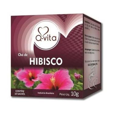 Imagem de Chá de Hibisco Q-Vita 10 Sachês 10g