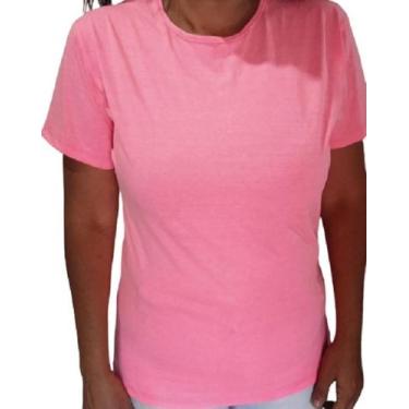Imagem de Blusa neon feminina academia - LIKEs, Rosa, GG