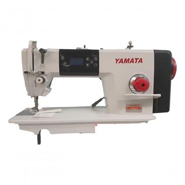 Imagem de Máquina de Costura Reta Industrial com Corte de Linha Motor Eletrônico Direct Drive 220V Yamata