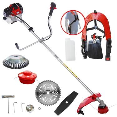Imagem de Roçadeira Lateral a Gasolina RT43L 43cc 1,7HP 4 Opções de Corte com Lâminas e Escova Rotativa Toyama