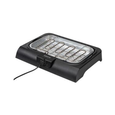 Imagem de Churrasqueira Elétrica Grill Preta Portátil 220v Agratto, Preto, 220 v