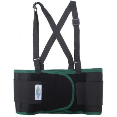 Imagem de Cinta Ergonômica Postura Lombar Abdominal Reta Epi Segurança Tamanho:G