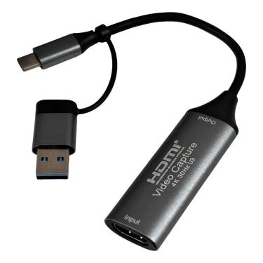 Imagem de Captura de Video USB - HDMI 4K 60Hz - Ideal para Streaming - JC-TYC/USB-CAP