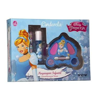 Imagem de Kit De Maquiagem Infantil Princesa Cinderela Disney