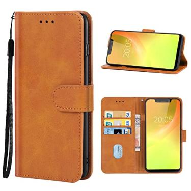 Imagem de Leather Phone Case For for Blackview A30(Black)