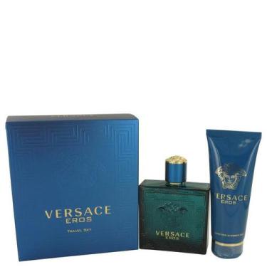 Imagem de Perfume Masculino Eros Cx. Presente Versace 100 Ml Eau De Toilette 100