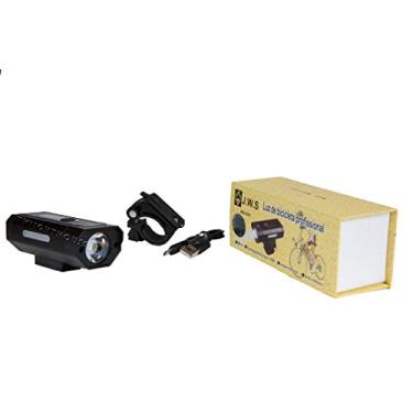 Imagem de Farol Bike 1800 Lumens com indicador de Carga e luzes de Aviso Profissional