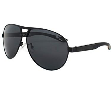 Imagem de Óculos de Sol Masculino Retangular Estilo Aviador Oley Polarizados com Proteção uv400 Y1611 (C3)