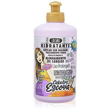 Imagem de Creme sem Enxague Cabelos com Escova Linha Fortalecimento 320 ml, Gota Dourada