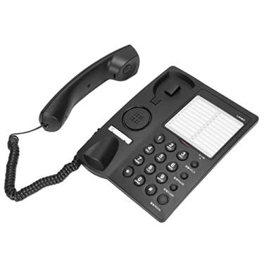 Imagem de Telefone de Mesa Vintage para Telefone de Mesa Com Trava de Pausa e Função de Rediscagem para Home Office, Htel Business