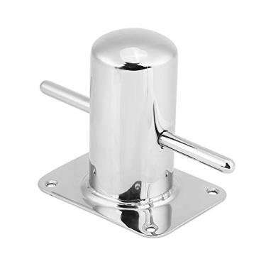 Imagem de Sluffs Boat Bollard, Barco De Aço Inoxidável Samson Post Bollard Amarração Bit, Silver Marine Cross Bollard Fit, Bitt Para Iate Marinho Para Iate Marinho 120mm/90mm