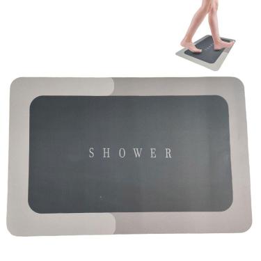 Imagem de Tapete Absorvente Banheiro Antiderrapante  Cozinha Lavanderia Multiuso Emborrachado  Confortavel Resistente Aderente Seguro