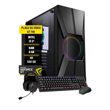 Pc Gamer Completo Aires GT 730 4GB 8GB Hd 500GB Wi-fi