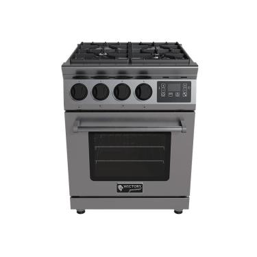 Imagem de Fogão 4 Bocas Wictory Digital a Gás Inox 430 220V WGFD -4