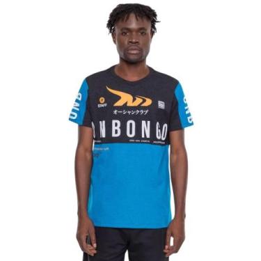 Imagem de Camiseta Masculina Onbongo Champ Azul Oceano D935a