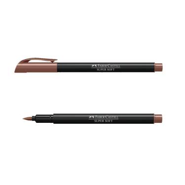 Imagem de Canetinha Hidrográfica Faber Castell Supersoft BrushPen