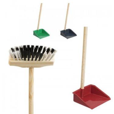 Imagem de Kit Infantil Com Vassoura E Pa Lenita Colors