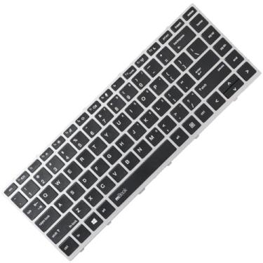 Imagem de Teclado p/HP compatível com Hp Probook 640 G5 Us Mold Prata