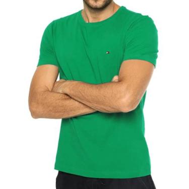 Imagem de Camiseta Tommy Hilfiger Essential Cotton Tee Verde