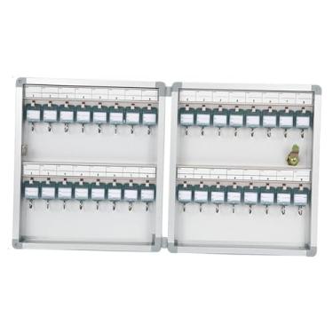 Imagem de Kokiya Caixa de bloqueio de chave, porta-chaves de segurança, suporte de parede, organizador de chave, armário para casa, garagem, carros, concessionárias de, Posição de 32 teclas