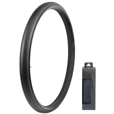 Imagem de BALINGE Pneu de bicicleta de estrada, pacote com 1 pneu 700 * 28C 28C, pneu 700, pneus de bicicleta 700c, pneu de substituição dobrável para bicicleta, resistente ao desgaste, 1 pacote, conta