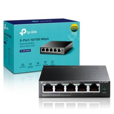 Imagem de Switch gigabit de 5 portas 4 portas poe+ tplink tl-sg1005p, TL-SG1005P