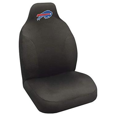 Imagem de Fanmats - Capa de assento bordada NFL Buffalo Bills 21498, preta, 50,8 x 121,9 cm