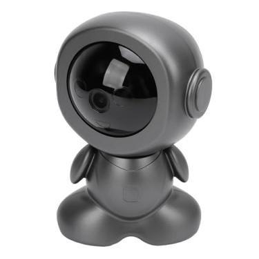 Imagem de Câmera robô ABS 1080P HD AI Detecção 24 Horas de Guarda Panorâmica de 355 Graus Conversa Bidirecional Câmera de Segurança Doméstica Interna para Android para IOS