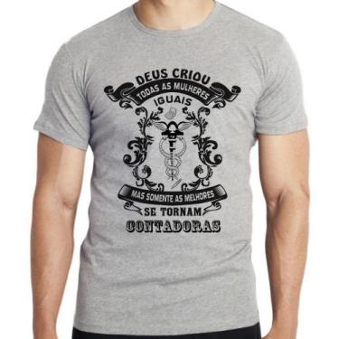 Imagem de Camiseta  Contadora Blusa criança infantil juvenil adulto camisa taman