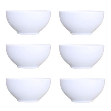Imagem de Kit 6 Bowls Tigela Cumbuca Sopa Capri 400ml Porcelanas Germer