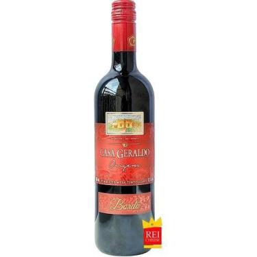 Imagem de Vinho Casa Geraldo Suave Bordô Origens Caixa Com 4 Unidades