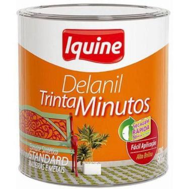 Imagem de Tinta Esmalte Para Madeira Ferro Metal 900ml Delanil Iquine