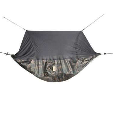 Imagem de Rede Camping com Mosqueteiro SAFO MILITAR Cores Camuflada, Multicam bl