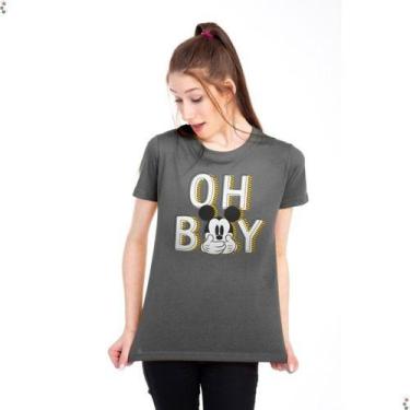 Imagem de Camiseta Clube Comix Mickey Oh Boy - 100% Algodão - Original