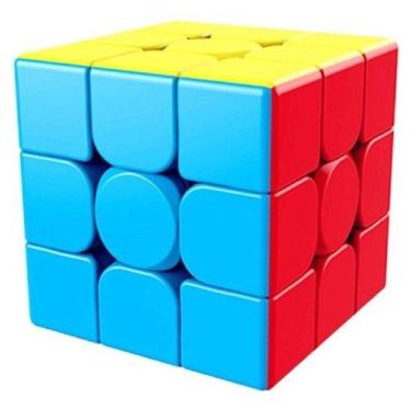 Imagem de Cubo Magico Profissional Moyu Sem Adesivo 3x3 Estrutura Colorido - Shu