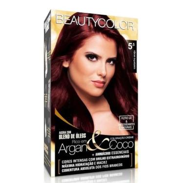 Imagem de Kit Coloração Castanho Acaju 5.5 - Beauty Color