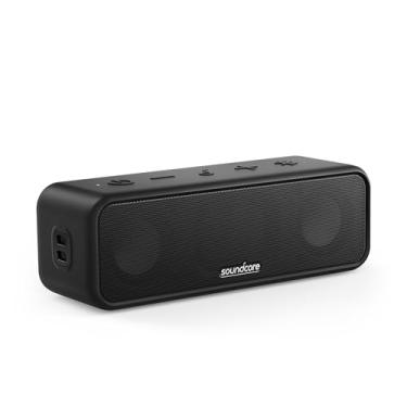 Imagem de soundcore Anker 3 Alto-Falante Bluetooth Portátil, IPX7 à Prova d'Água, 24H de Bateria, Drivers de Titânio, PartyCast, BassUp, Equalização Personalizável - Ideal para Casa, Exterior e Praia