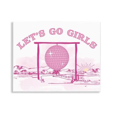 Imagem de Stupell Industries Go Girls Western Disco Wall Plaque Art Design por Daniela Santiago, 14 x 11