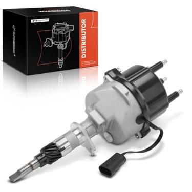 Imagem de A-Premium Distribuidor de ignição com tampa e rotor compatível com Jeep Wrangler 1994-1995/1977, Cherokee 1994-1997, TJ 1997 e Dodge Dakota 1997, 2,5L