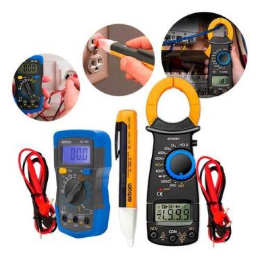 Imagem de Kit Ferramentas Eletricista Completo Profissional - j&B