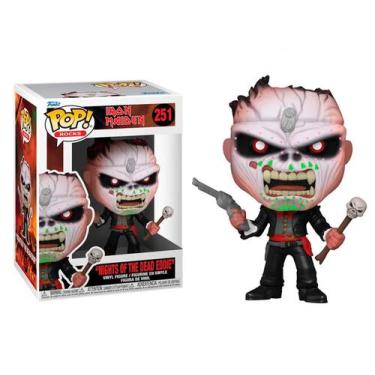 Imagem de Funko pop rocks iron maiden - nights of the dead eddie 251, preto