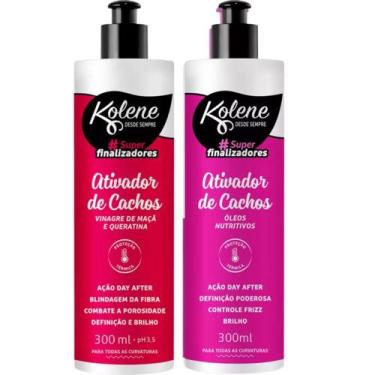Imagem de Kit Kolene Ativador de Cachos Vinagre de Maçã + Ativador Óleos Nutriti