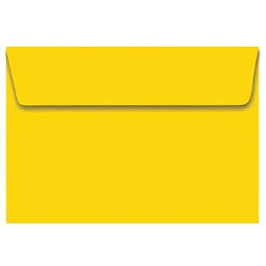 Imagem de Foroni Cromus Envelope Convite Pacote de 100 Peças, Amarelo, 162 x 229 mm