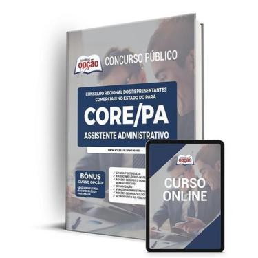 Imagem de Apostila CORE-PA - Assistente Administrativo - Apostilas Opção